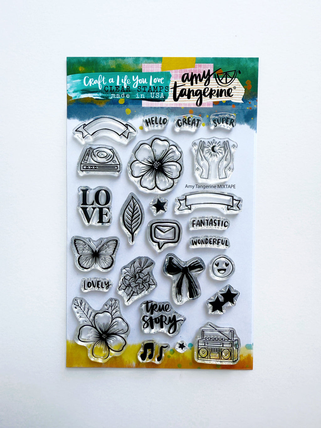 MIXTAPE Stamp Set 4x6