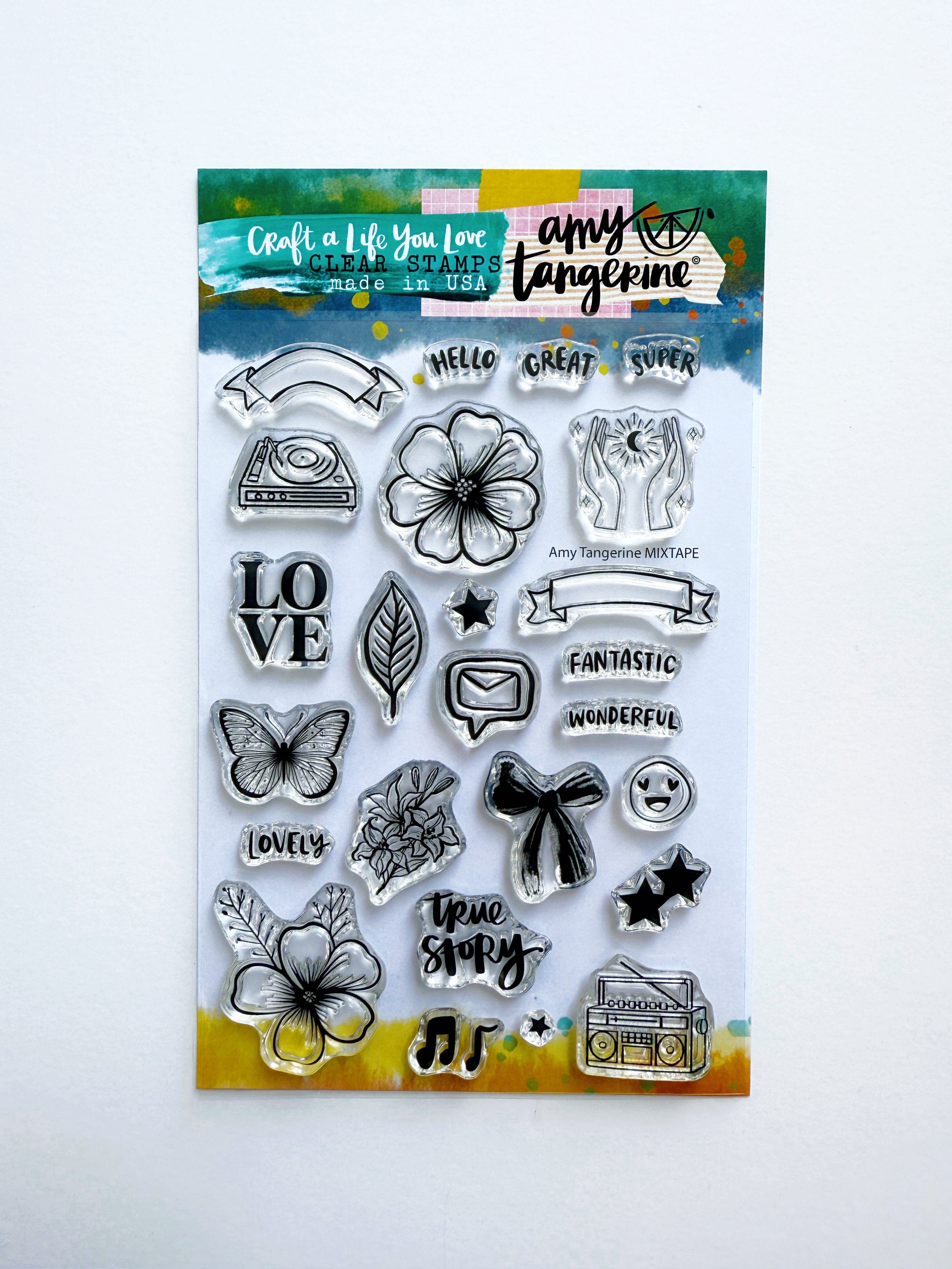 MIXTAPE Stamp Set 4x6