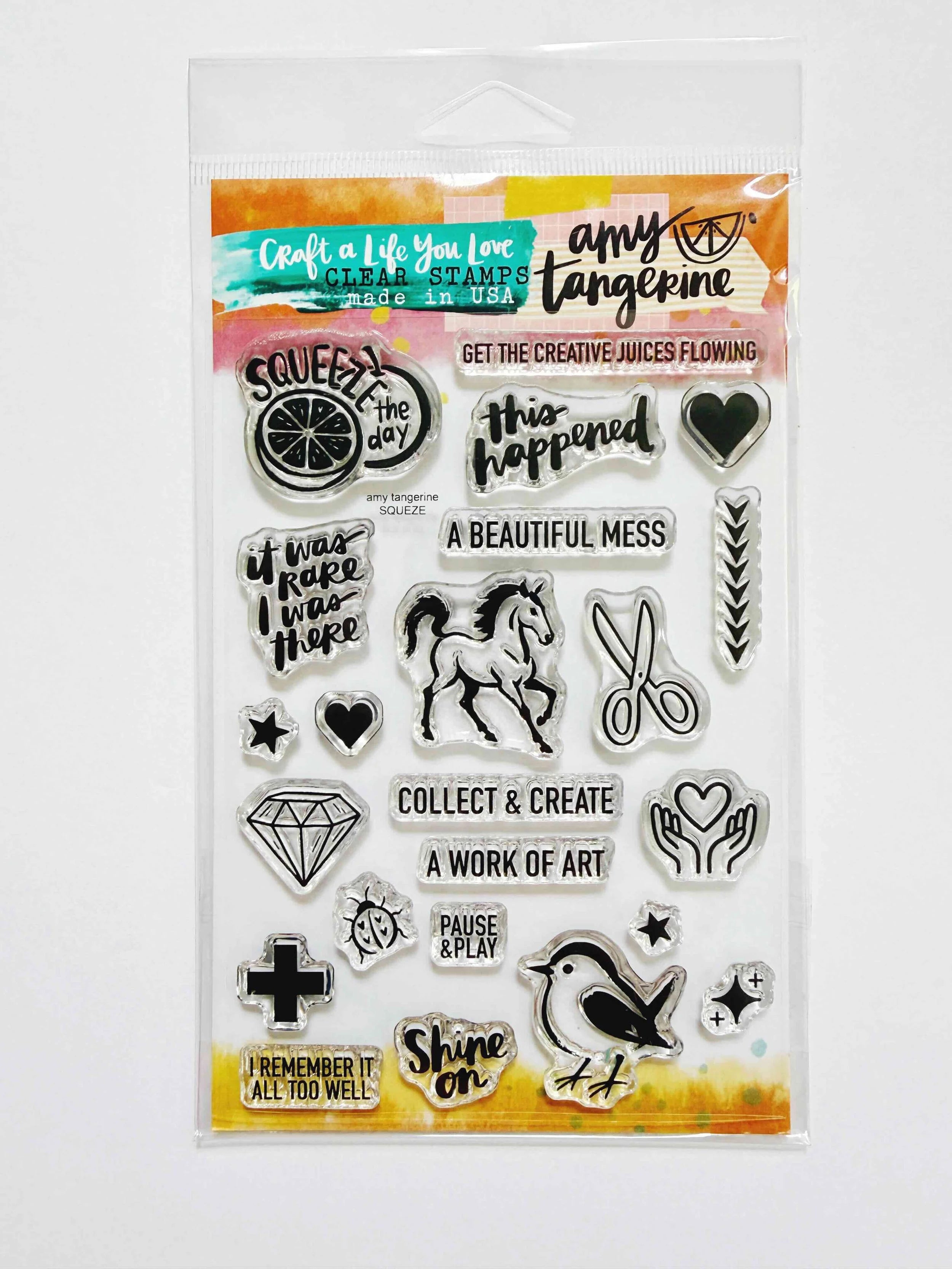 *NEW* Squeeze the Day Stamp Set 4x6