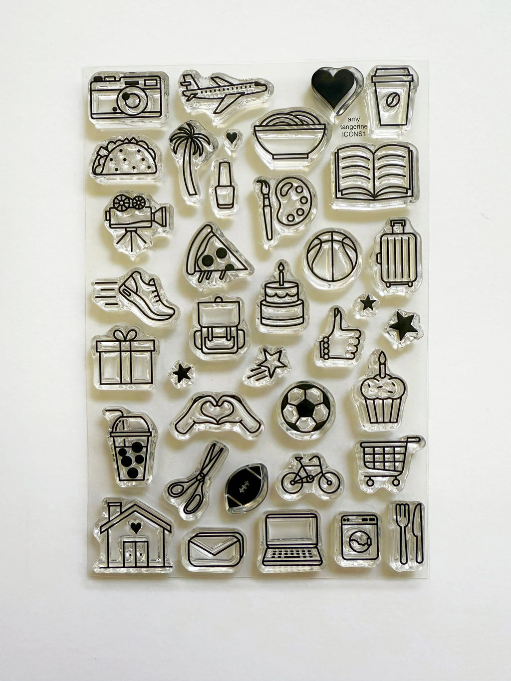ICONS1 Stamp Set 4x6