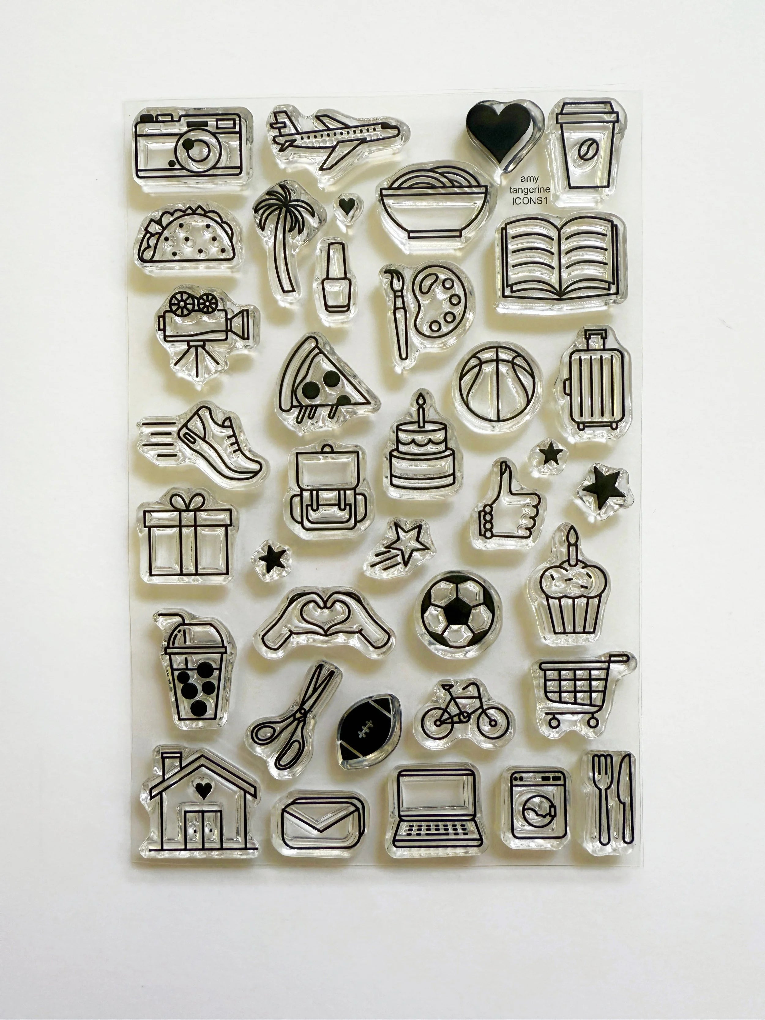 ICONS1 Stamp Set 4x6