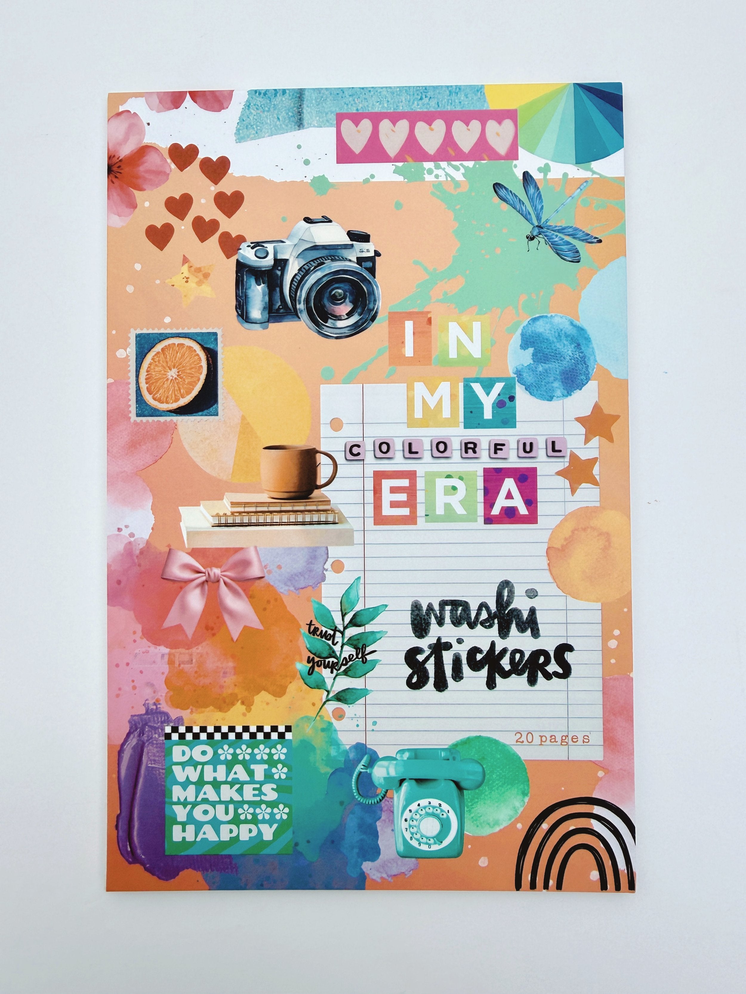 *PRE-ORDER* In My Colorful Era Washi Sticker Book | SHIPS IN APRIL