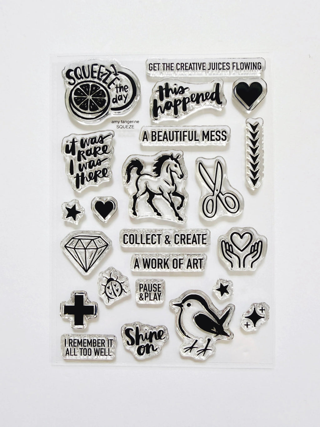 Squeeze the Day Stamp Set 4x6