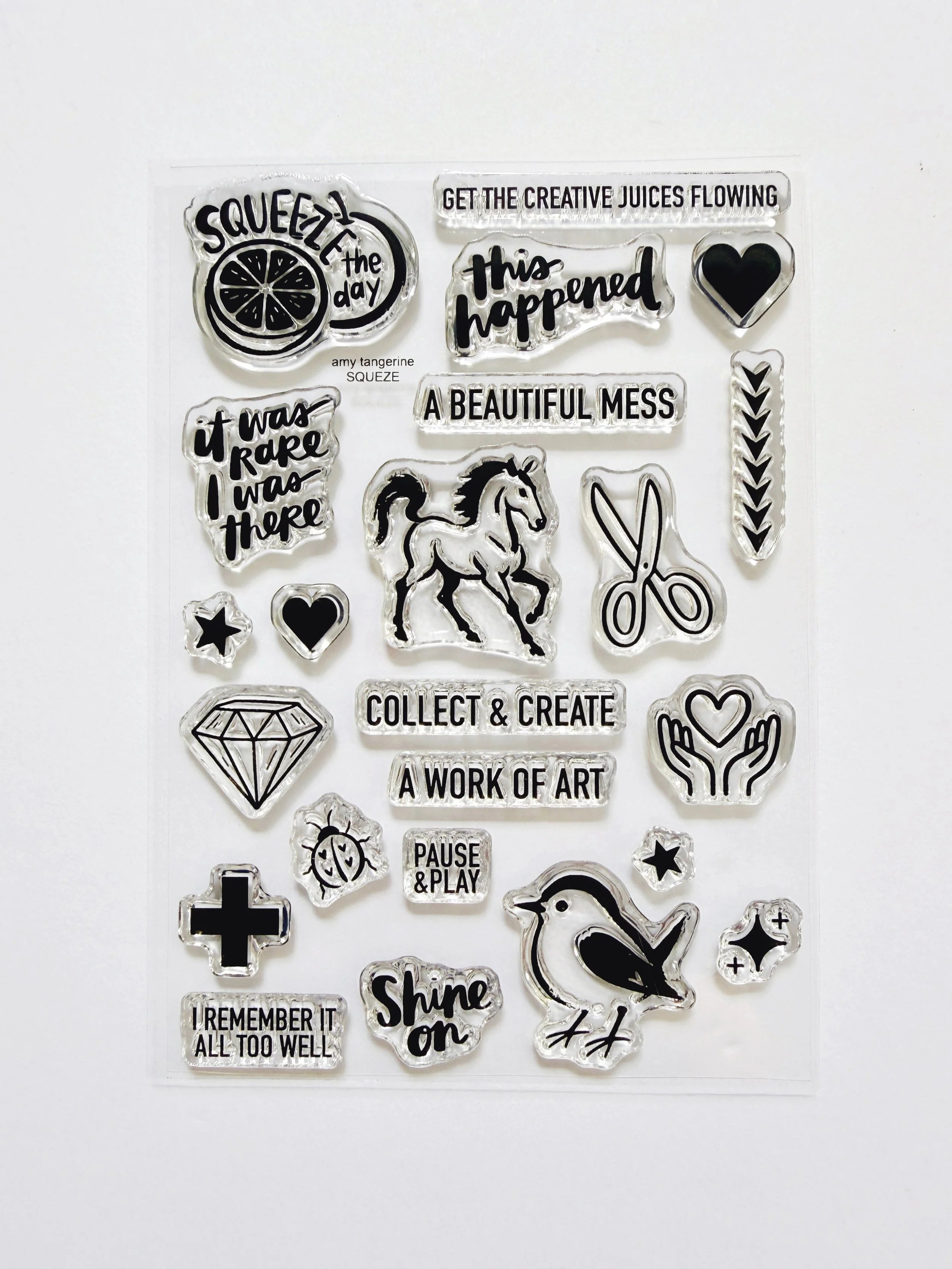 Squeeze the Day Stamp Set 4x6