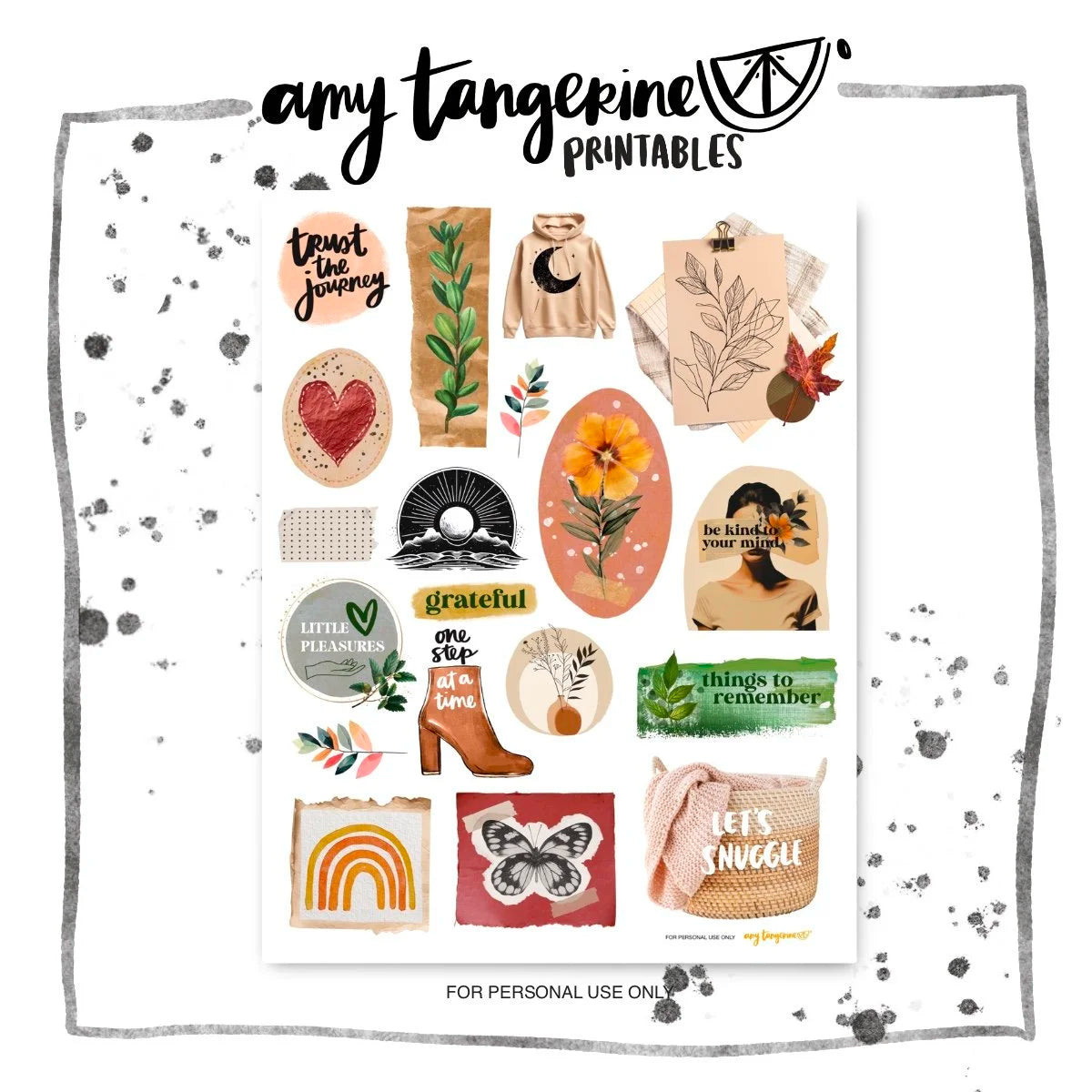 Things to Remember Printables - 2 pages