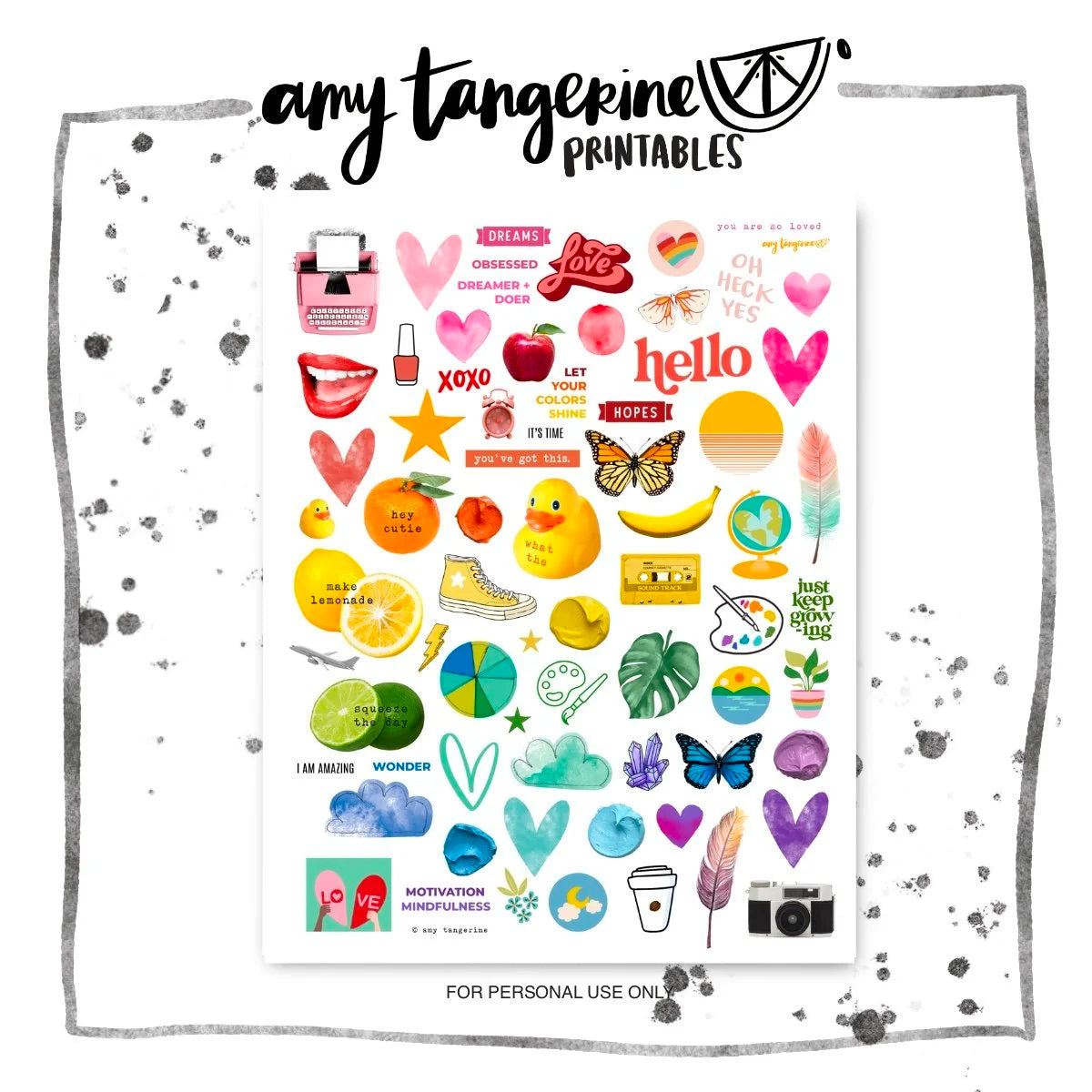 Colors Shine Printable