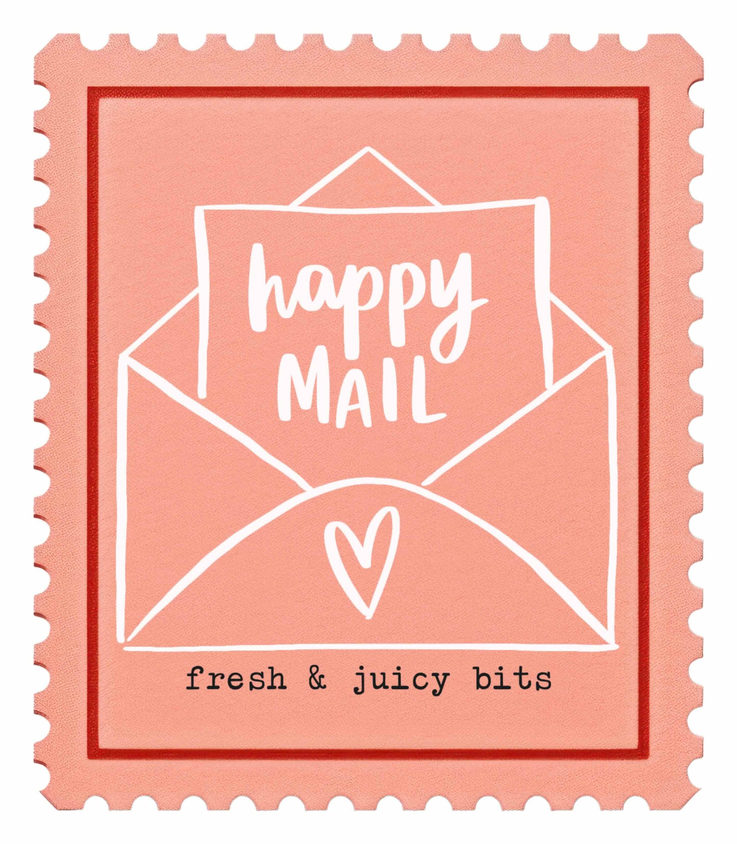 Happy Mail subscription envelope